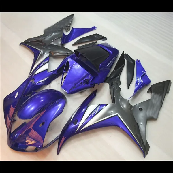 

Nn-For YZFR1 2002 2003 blue black 02-03 YZF1000 2002 2003 R1 YZF R1 02 03 YZF1000 02 03 ABS Fairing Set Plastic Kit