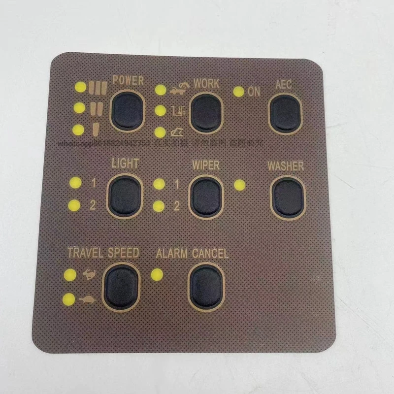 High quality excavator accessory display stickers for CAT 320