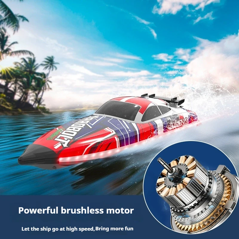 Volantex 79706 Professionelles ferngesteuertes Hochgeschwindigkeitsboot mit bürstenlosem Motor und leichtem wassergekühltem elektrischem Schnellboot