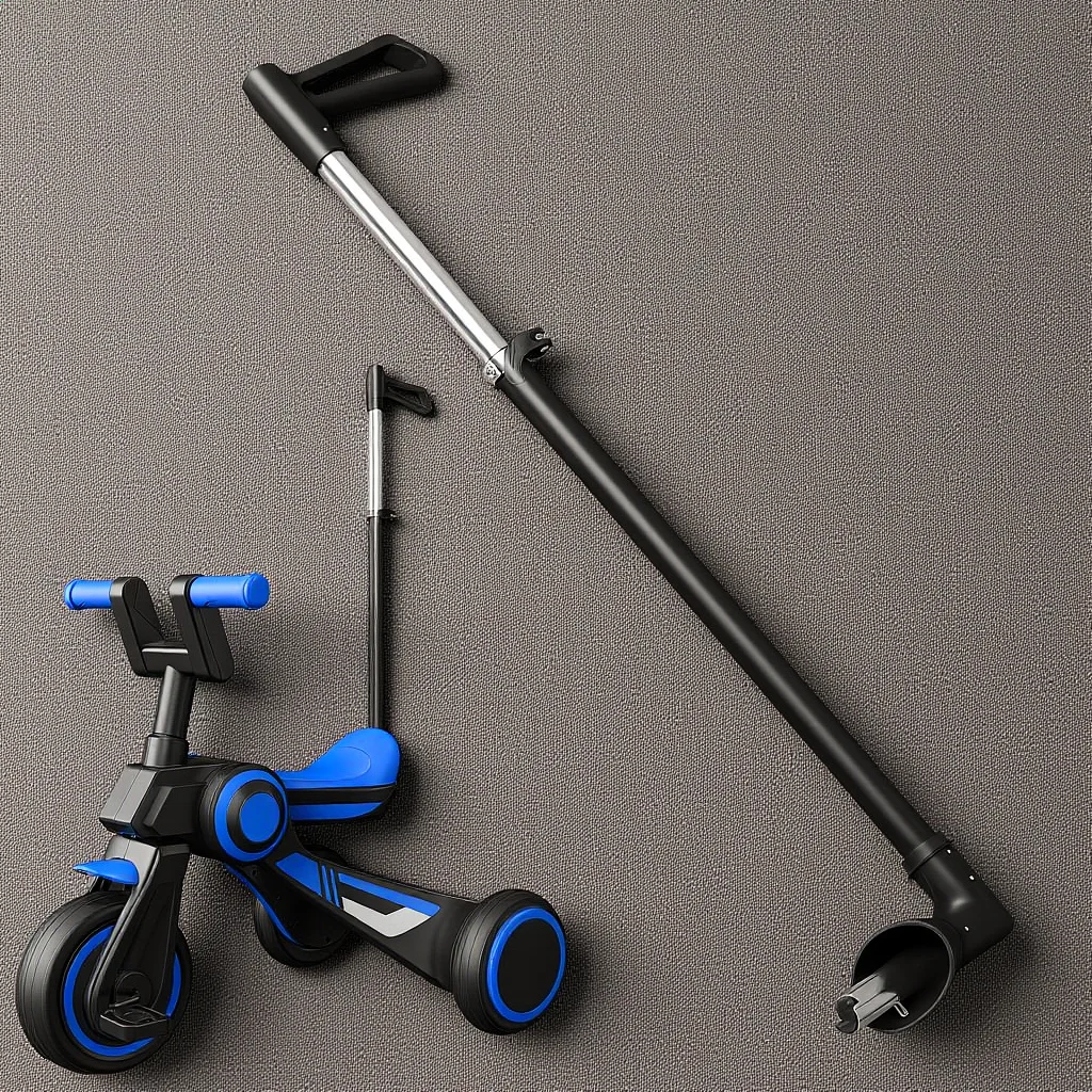 

Baby Stroller Push Handle Replacement Quick Release Easy Install Stable Push Car Handle for Toddler Stroller Accessories