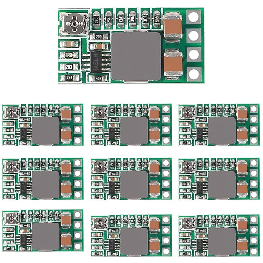 10Pcs 5V Regulator Module 3A Voltage Reducer DC 4.5-24V 12V 24V to 5V Buck Converter Power Supply Transformer Module