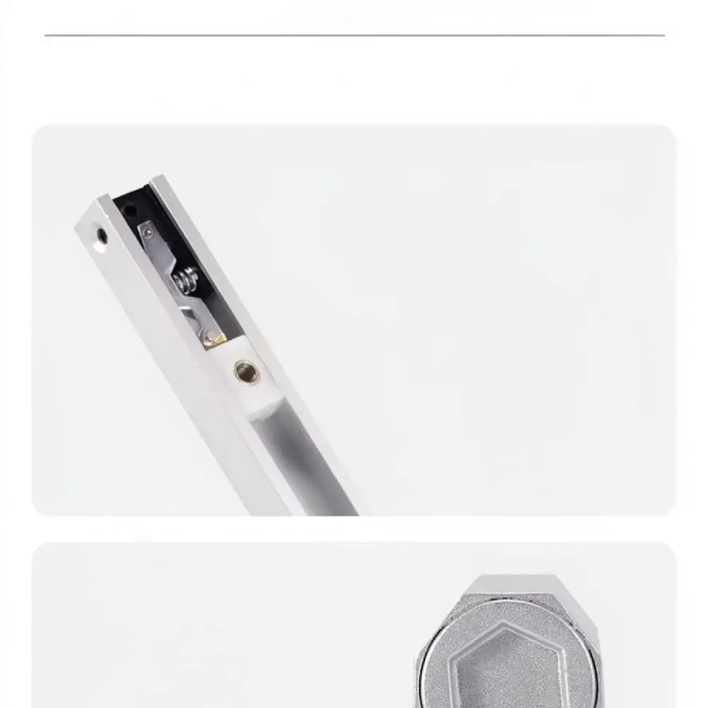 Adjustable Speed Hydraulic Door Closer Sliding Rail For Commercial Doors Quiet Automatic Soft Close Buffer Hardware