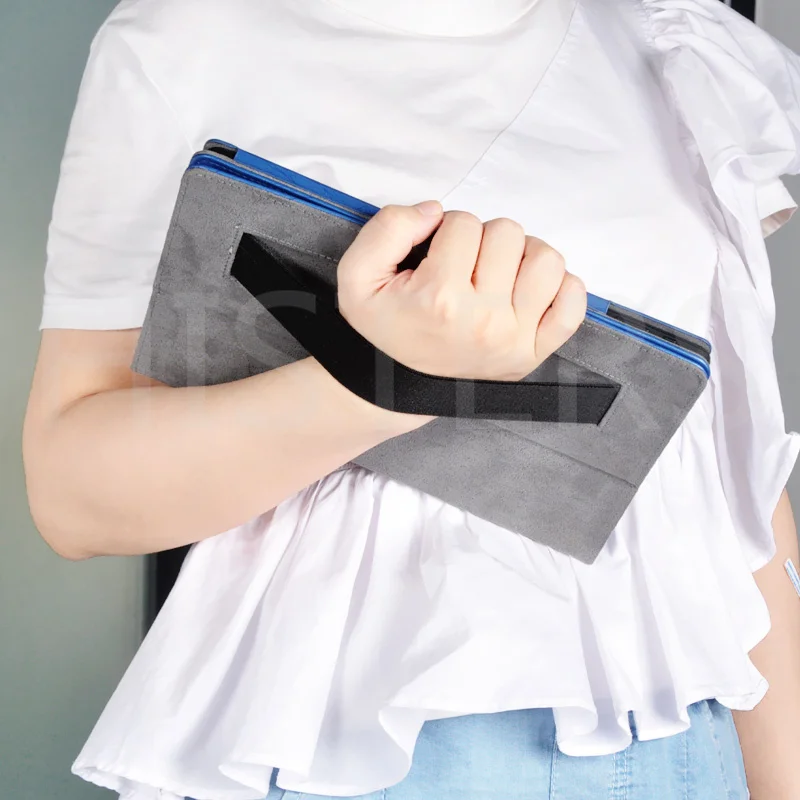 Funda con relieve para tableta BMAX, Funda magnética con correa de mano para PC, MaxPad I10 Pro Plus, 10,1"