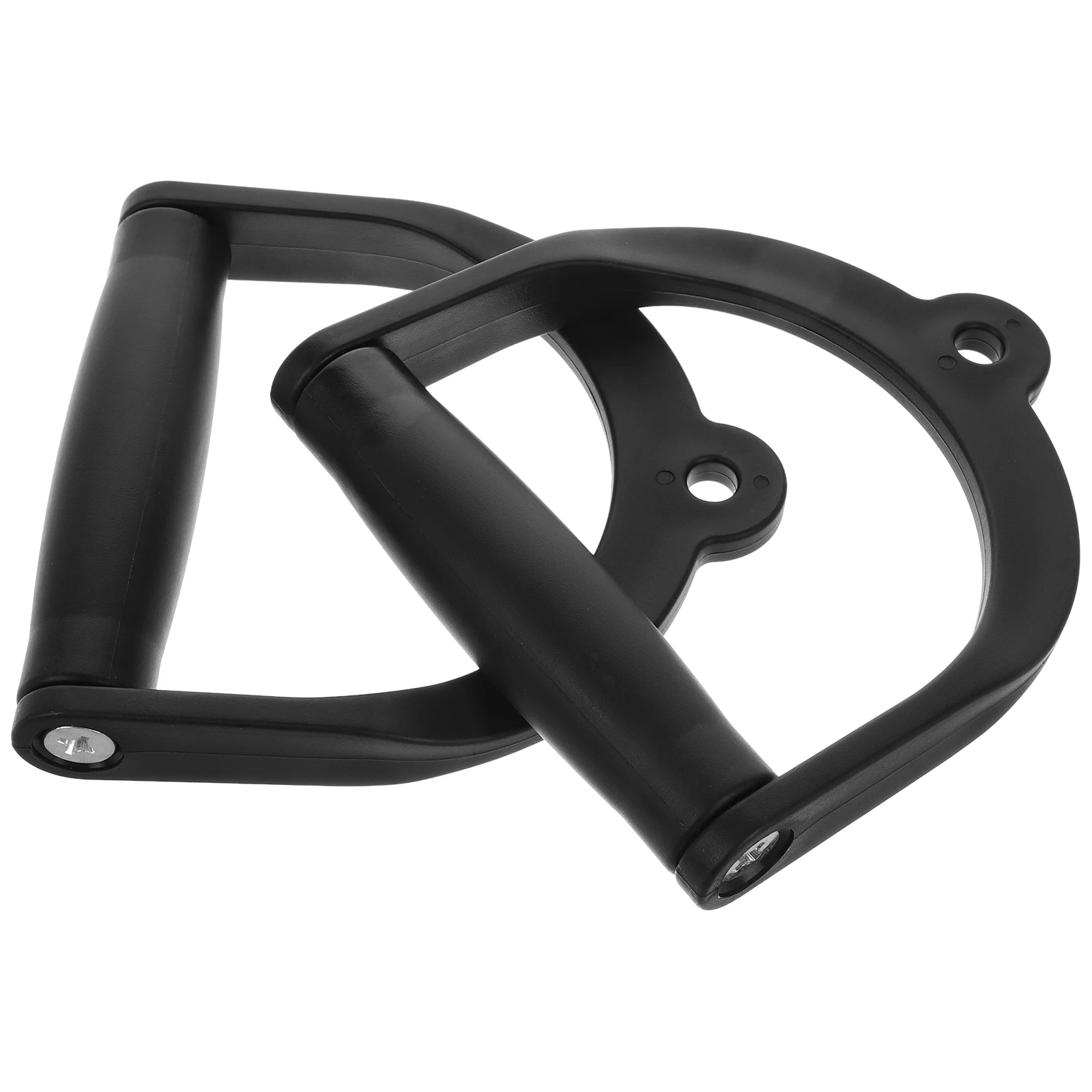 

2pcs Resistance Belt Grip Cable Machine Handles Ankle Cuff Attachment Pulley System Straps Exercise Workout