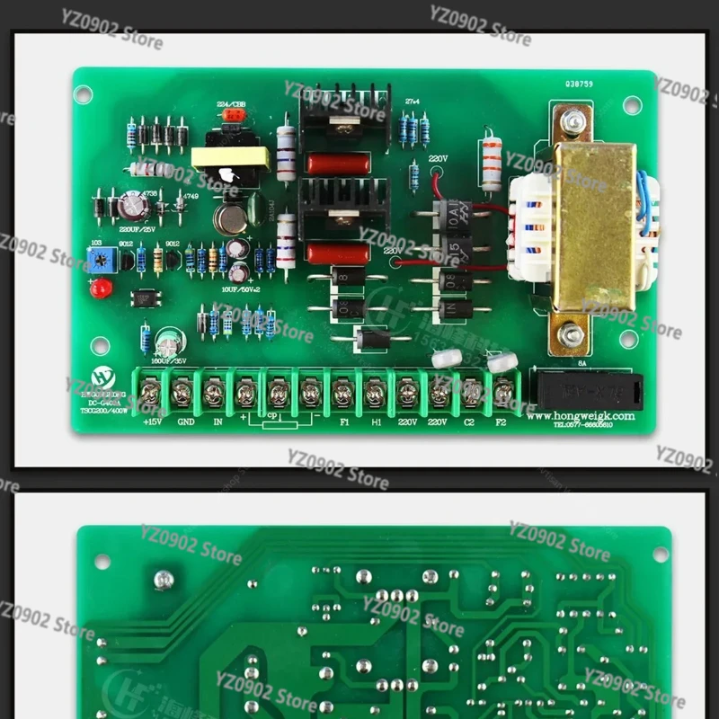 لوحة تحكم في سرعة آلة صنع الأكياس: TSCG-200/400 وحدة تحكم محرك التيار المستمر الكهروضوئي للتغذية