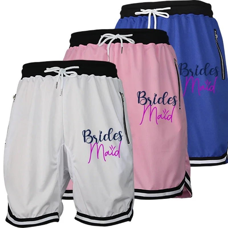 

Мужские летние модные спортивные штаны для фитнеса, баскетбола, повседневные свободные дышащие сетчатые спортивные штаны в стиле хип-хоп, шорты