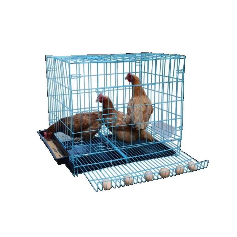 

egg chicken cage household large chicken and duck breeding cage with tray