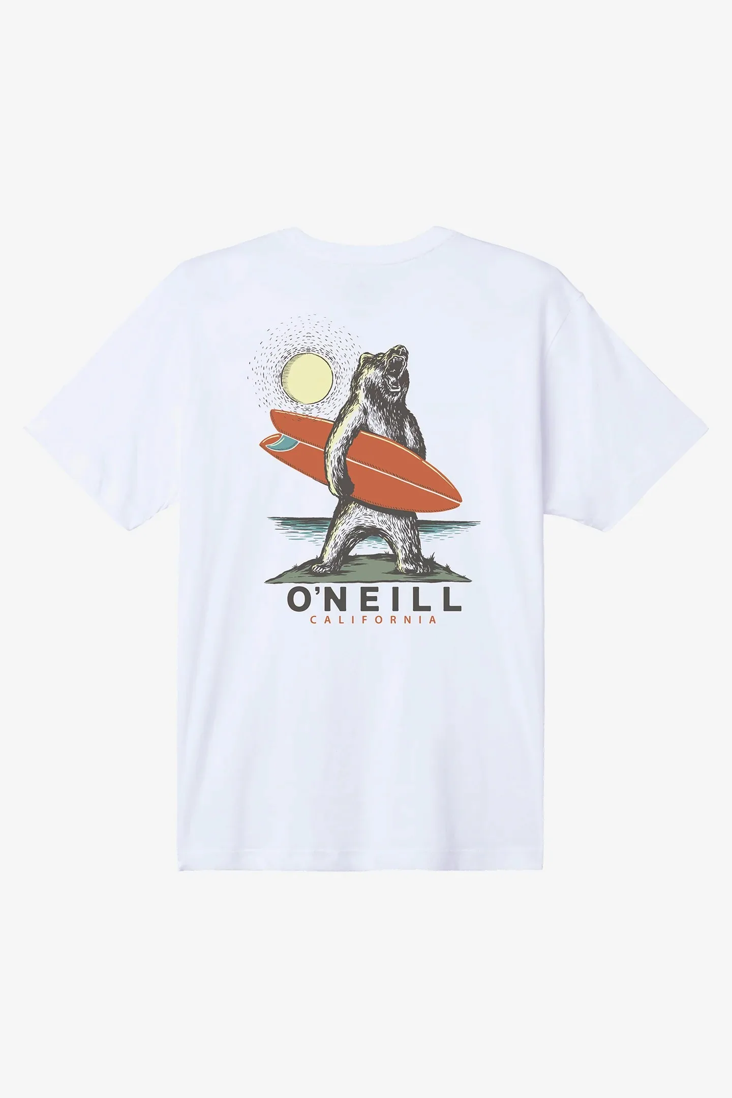 

O'Neill Surf Skateboard Outdoor Peripheral Pattern Printing Summer Luxury Brand Cotton Men's and Women's T-Shirts Short Sleeves
