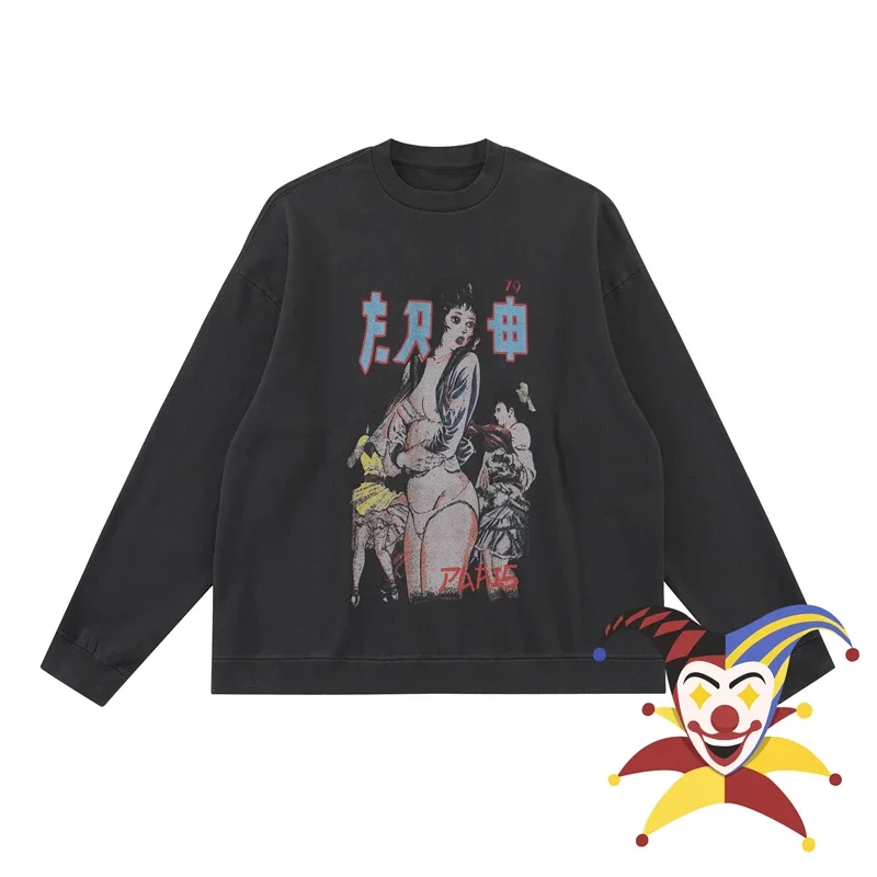 Enfants Riches Deprimes Sweatshirts Men Women 1:1 High Quality Oversized ERD Oversized Crewneck