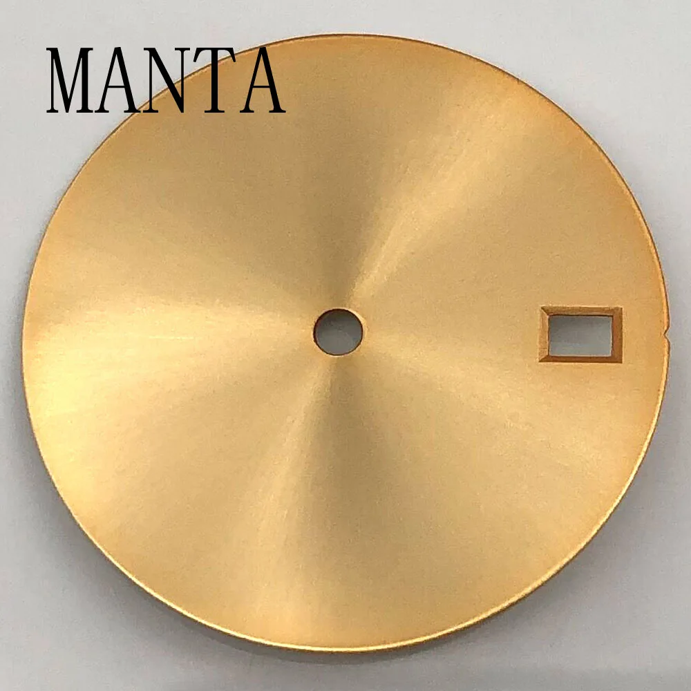 ساعة مانتا معقمة بقرص أسود وأخضر وأصفر ، تناسب NH35 ، NH36 ، Miyota8205 ، ، 88a ، ETA2836 ، mangzhu2813 ، حركة