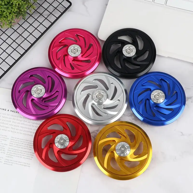 NewUniversal Motorcycle Rotating Cooling Fan Cover CNC Engine Protector Radiator Guard Cover For Dirtbikes Scooter Accessories