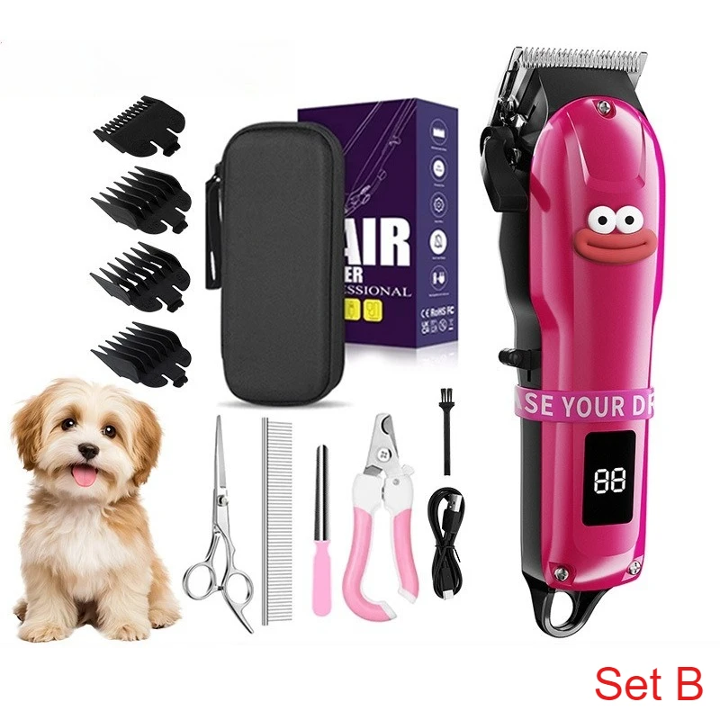 

Профессиональная машинка для стрижки волос для собак, машинка для стрижки волос для собак, кошек, котят, прически, триммеры, машины для ухода за кошачьим мехом щенка