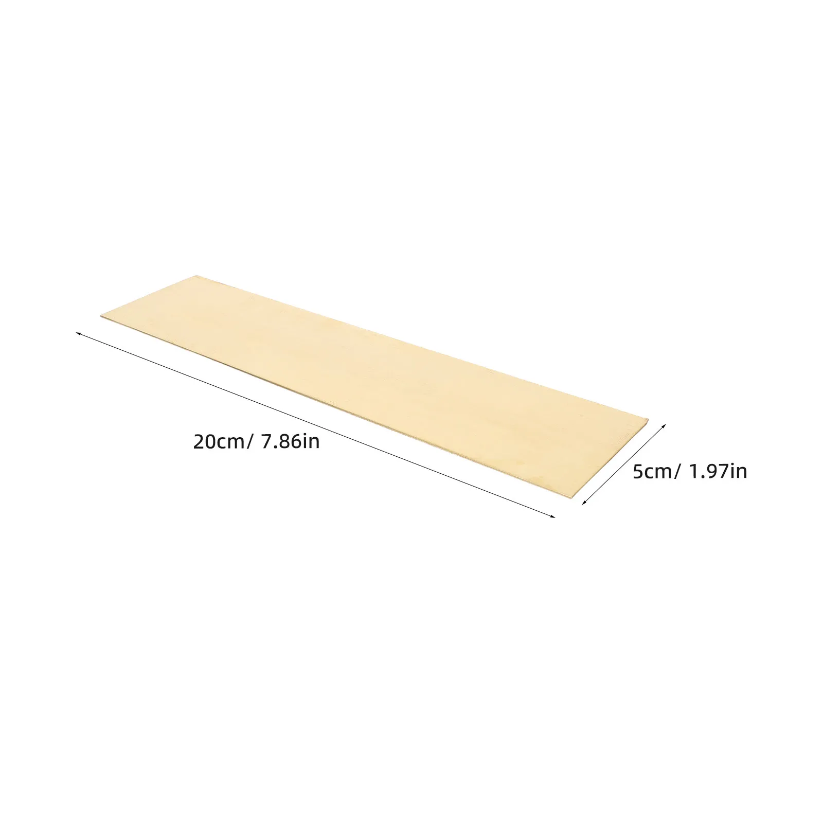 Brass Sheet No Scratch Plates for Crafting Repairs Jewelry Electrical Projects Precision Cut Metal Copper Sheet Home Improvement