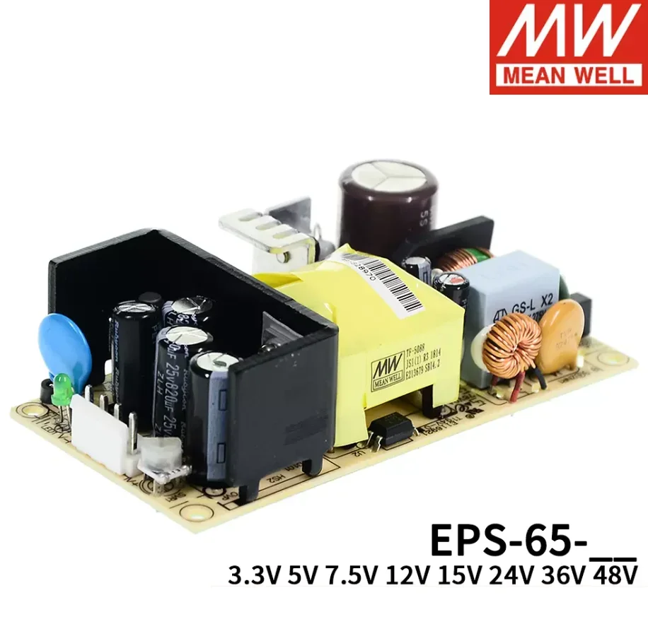 Alimentatore Switching EPS-65 di Mean Well: Recensione Pratica e Analisi Tecnica per Progetti Elettronici Professionali