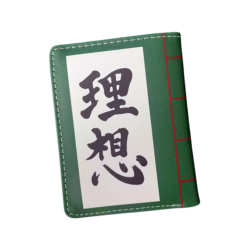 

Anime Bungo Stray Dogs PU Leather Short Folding Wallet with Coin Pocket Fans Trendy Collection Cosplay Prop
