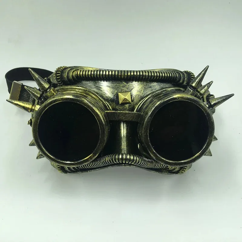 

Steampunk Goggles Glasses Punk Gothic Welding Retro Cyber Vintage Cosplay Party Mask Adult Halloween Ball Costume Props