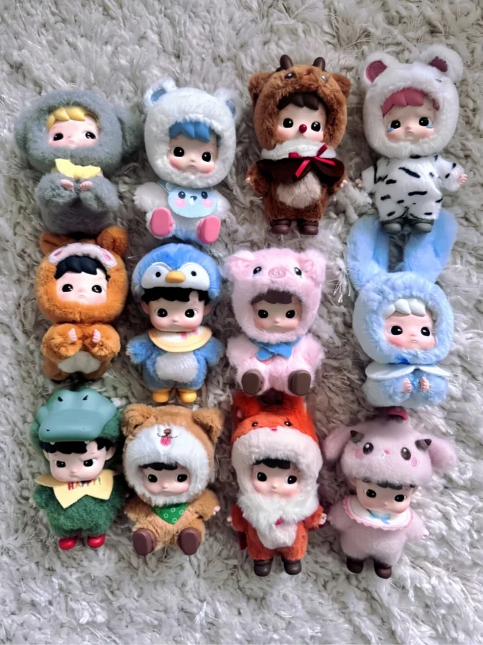 

Authentic Hacipupu Snuggle With You Series Blind Box Trendy Play Figure Doll Toy Suprise Box Desk Decor Ornament Birthday Gift