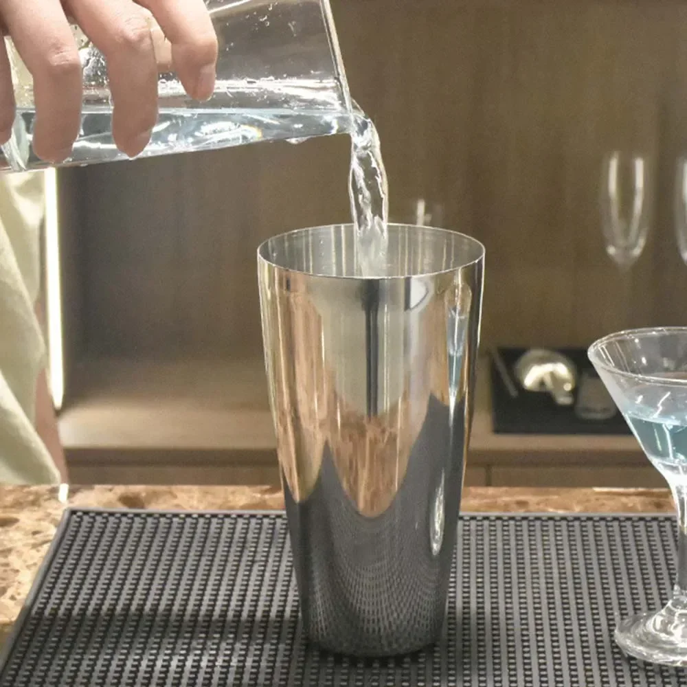 Boston Mixing Jug Stainless Steel Cocktail Shaker 750/550ml Hand Punch Lemon Milk Tea Shaker For Making Drink Bar Tools