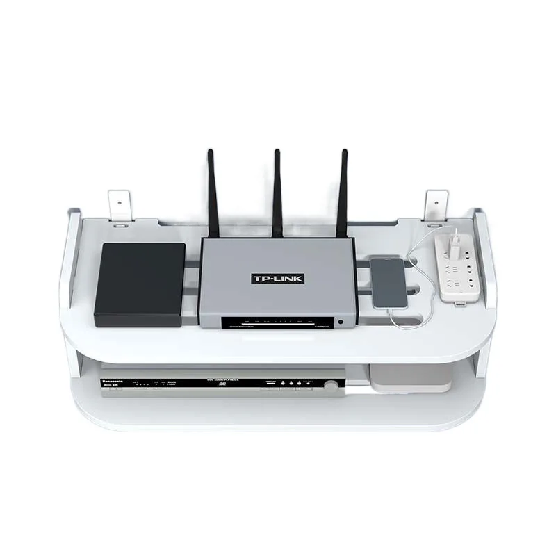 

Household wall-mounted router placement rack wifi