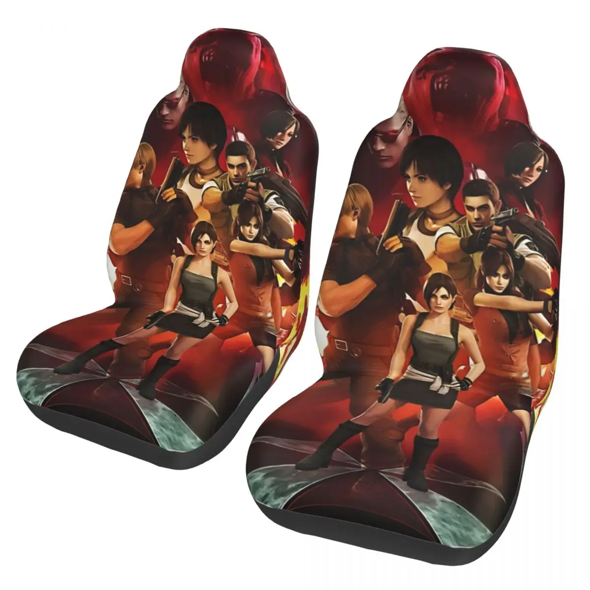 Resident Village Universal Car Seat Cover Eviled Auto Interior For SUV Auto Seat Cover Fiber Car Accessories