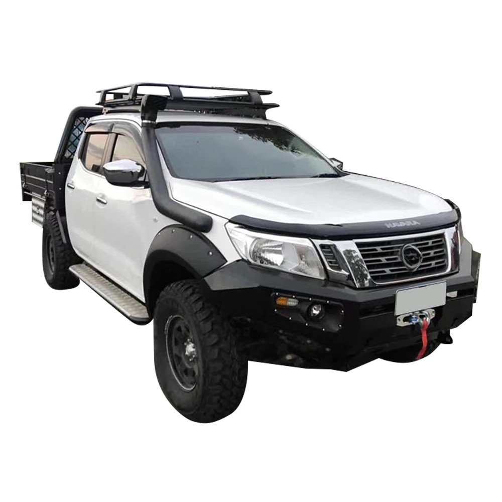 y Direct Auto Accessories Front Bumper Rear Bumper with Tire Jerrycan Carrier Winch Bull Bar Fit for Nissan Navara NP300custom