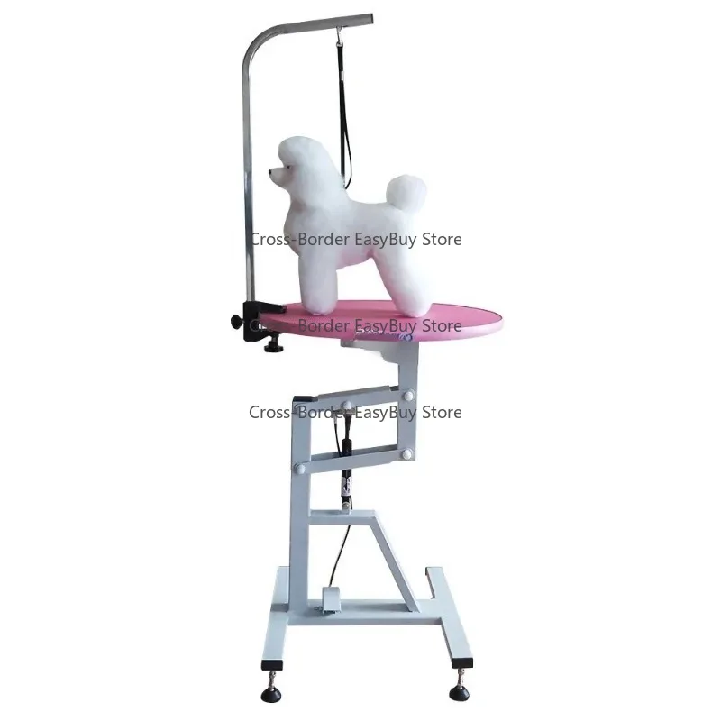 

Round Tabletop Animal Operating table dog grooming table pets operating table