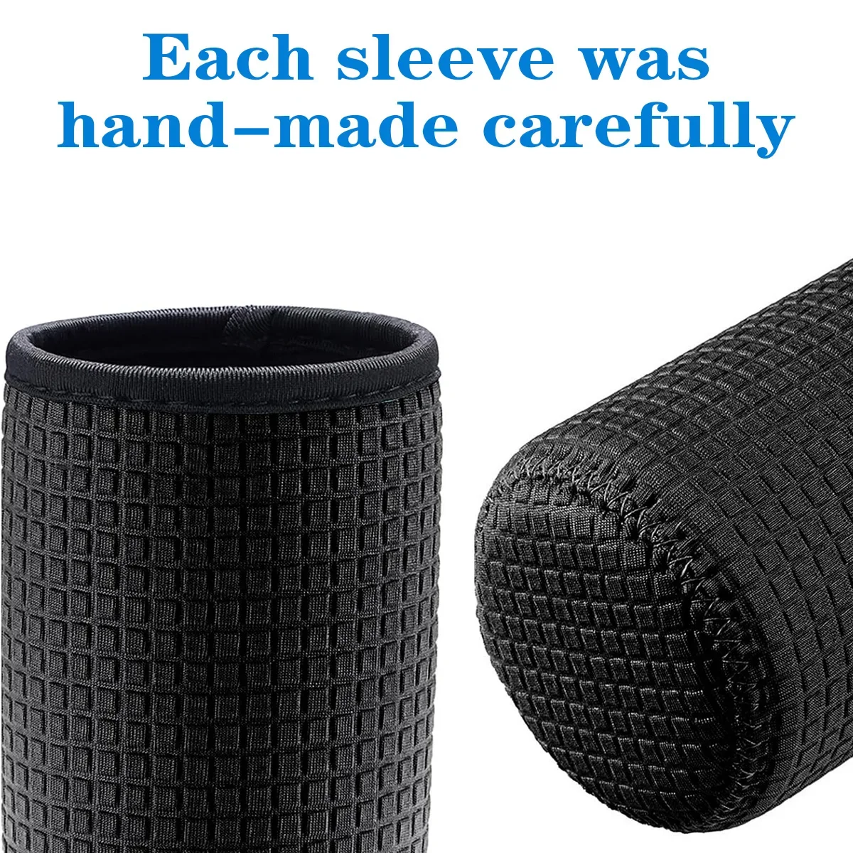 4 Pack 300ml/10oz Beer Bottle Insulator Sleeves, Insulated Reusable Cup Covers for Cans and Bottles, Drink Cooler Sleeve Set