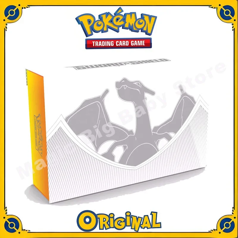 Oryginalna oryginalna karta Pokemon PTCG USA Edycja Angielska karta Charizard UPC Rok Pudełko upominkowe Pudełko zbierające