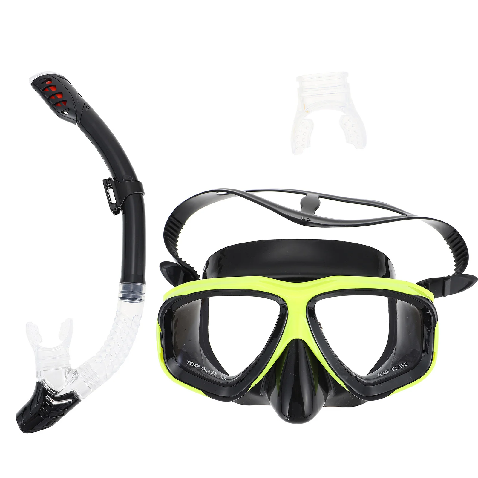 

Large Frame Masks Snorkel Adjustable Equipment Face Anti-Fog Diving Glass Universal