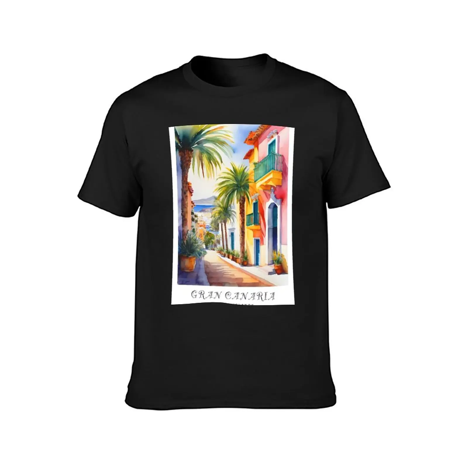 GRAN CANARIA : / Spain : Tropical Paradise: Embracing the Beauty of Gran Canaria T-Shirt Aesthetic clothing tshirts for men