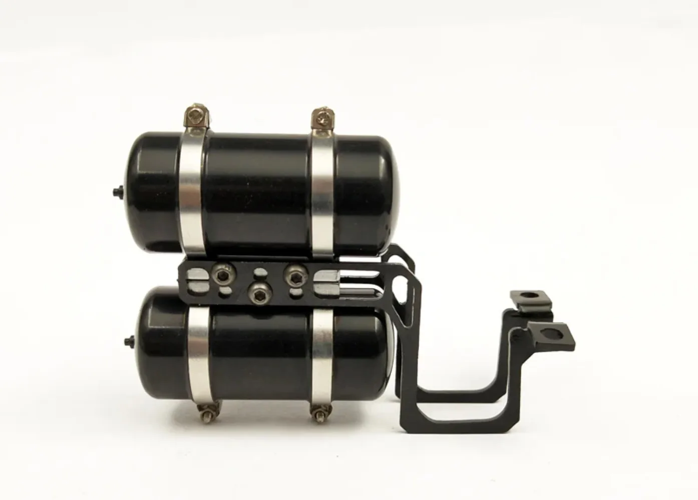 สําหรับ 1/14 Tamiya RC รถบรรทุก SCANIA VOLVO MAN จําลองโลหะถังเก็บแก๊ส