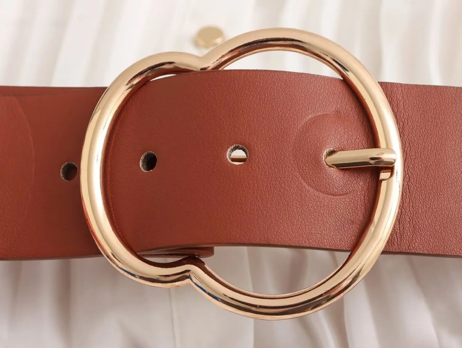 New summer products 2025 women's clothing fashionable temperament shirt white high-end long belt pleated French dress