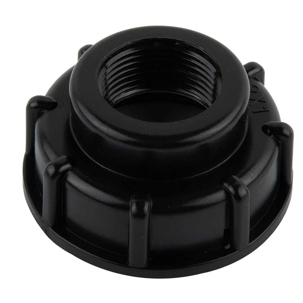 IBC Container Cap Tank Adapter 4 6 1 Inch Inner Plastic 1pc Black Female Adapter For IBC Tank Fitting Connecter