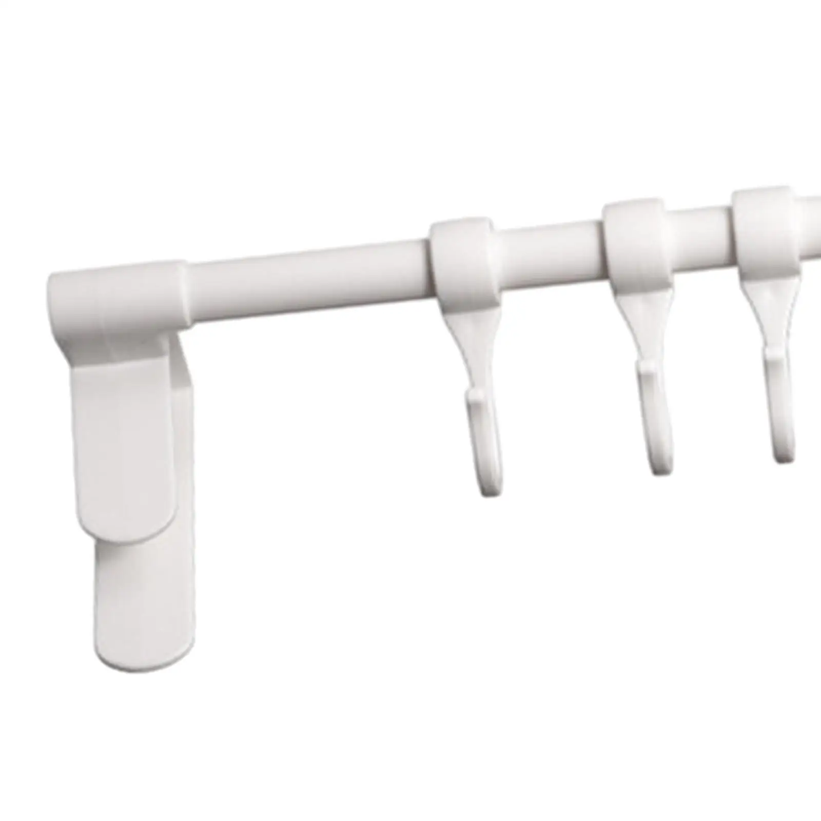 over The Cabinet Door Towel Bar Tea Towel Holder Towel Rack Storage with Hooks Hanging Utensils for Drawer Cupboard Bathroom