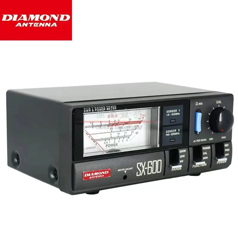 Japanese Diamond SX-600 Standing Wave Power Meter UV Dual Band Short Wave SWR Power Meter