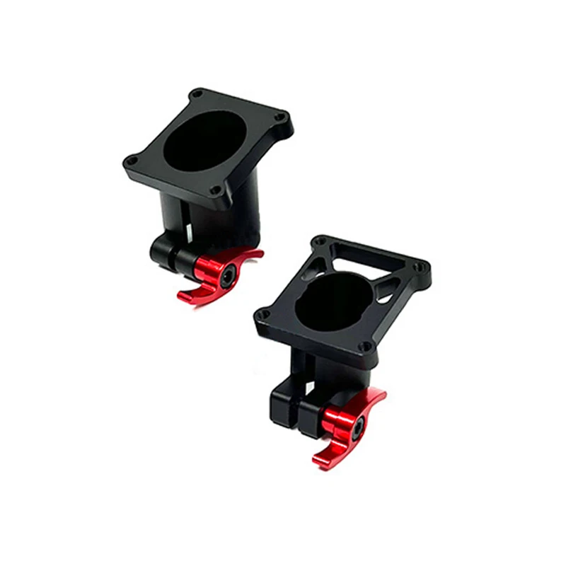 2PCS Quick Release Tripod Fixed Seat 20mm 25mm Carbon Tube Connection Clip for DIY RC 4-axis 6-axis 8-axis Multi-rotor Aircraft