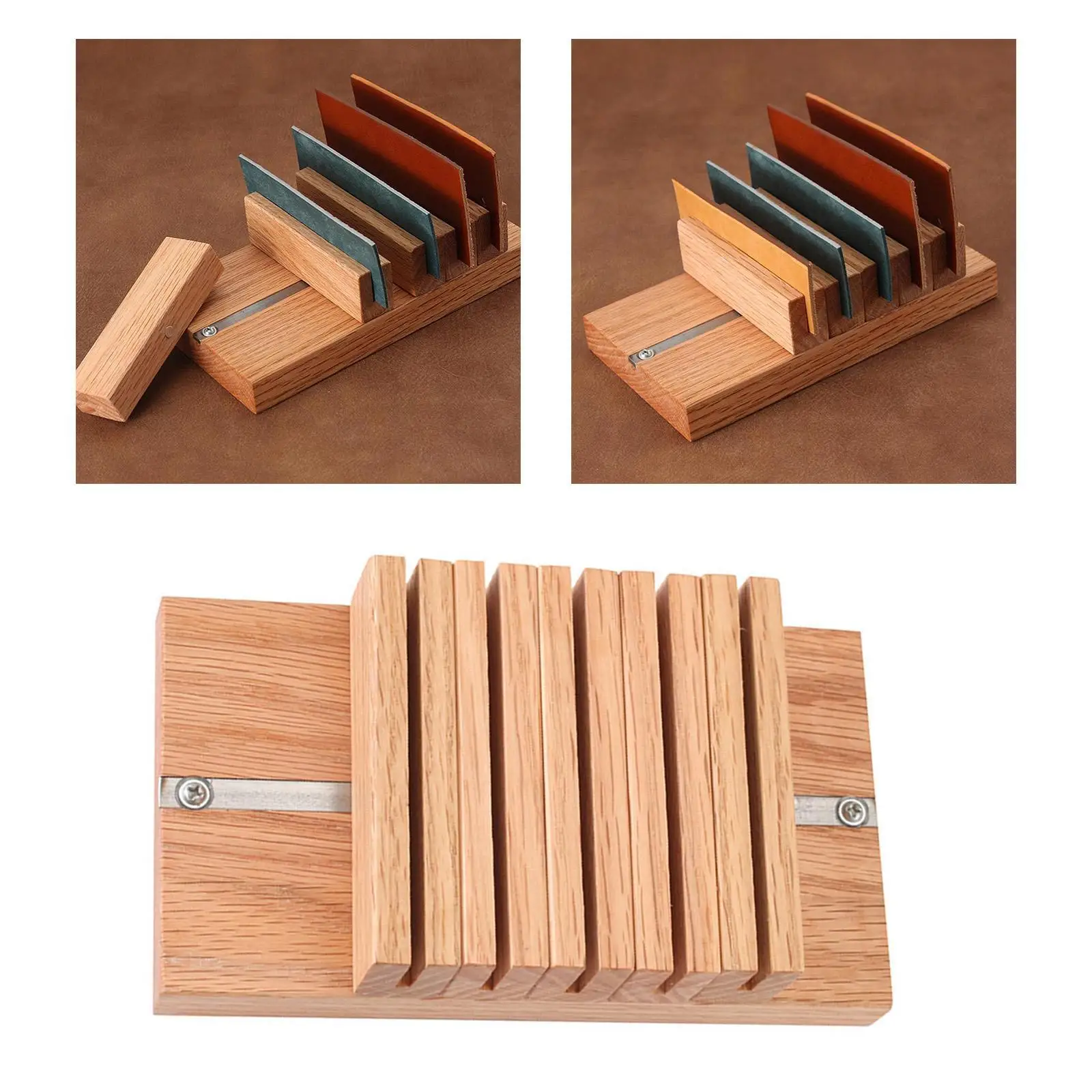 Oil Drying Rack Sturdy Wood Universal Adjustable Spacing Leather Craft Tool for Repair Household Watch Shop Repair Shop Supplies