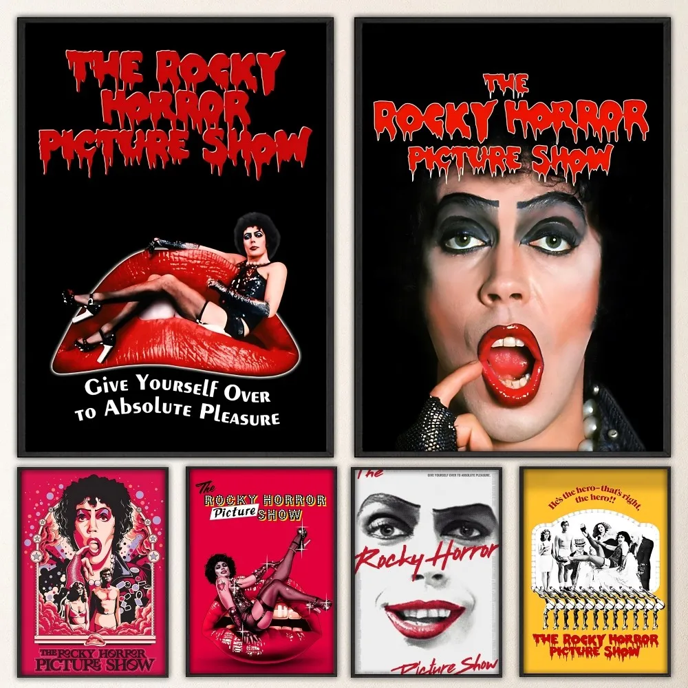 The Rocky Horror Picture Show Movie Poster Prints Poster Wall Painting Bedroom Living Room Wall Bar Restaurant Sticker Large