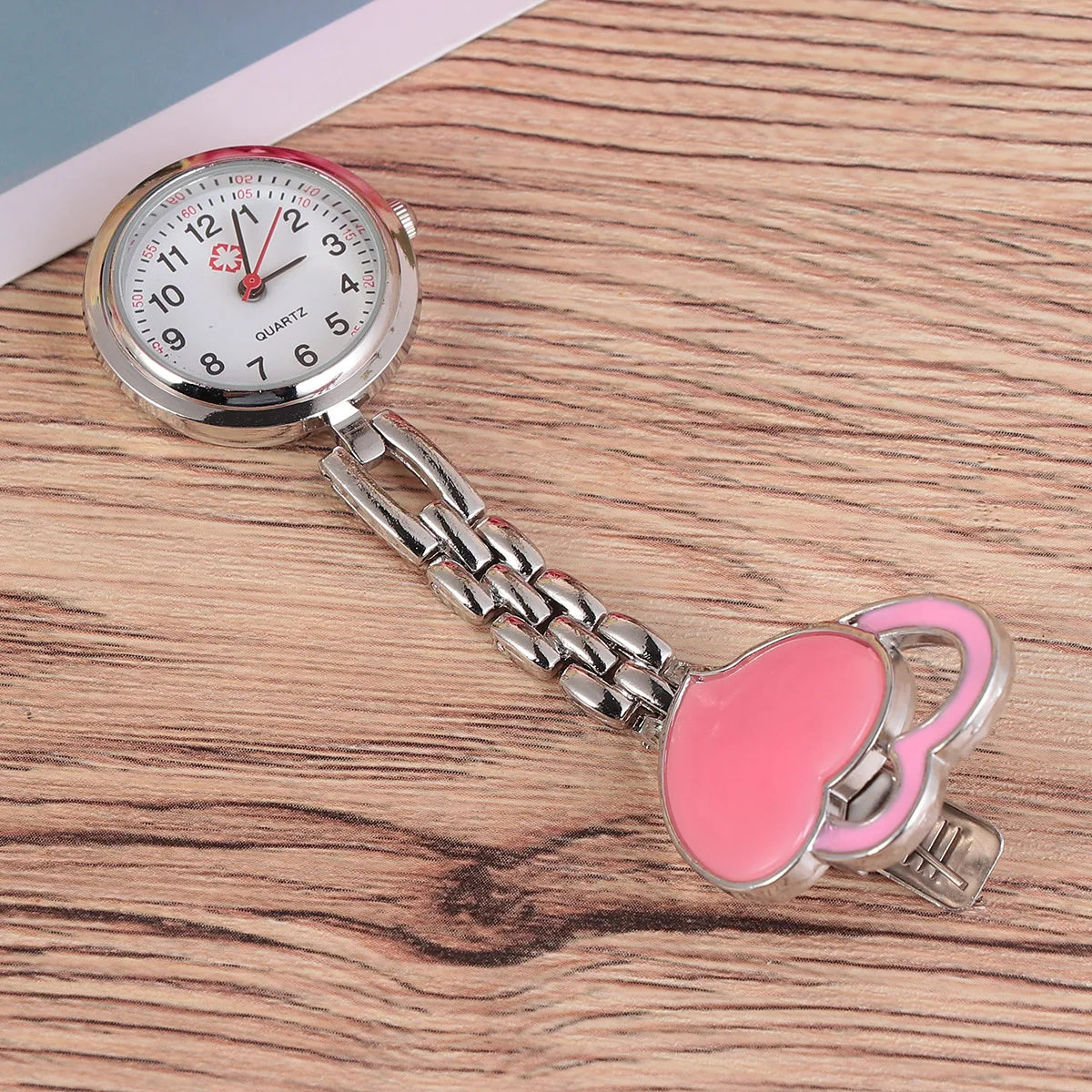 Nurse Pocket Shaped Hanging Fashion Creative Waterproof Lightweight Heart Shaped Pocket Watch Popular Fashion Hanging Watch Gift