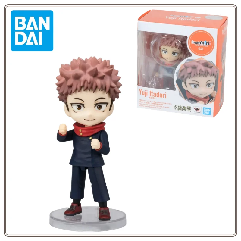 

BANDAI оригинальные Figuarts Mini Jujutsu Kaisen Yuji Itadori аниме фигурка ПВХ фигурка полная коллекция модель игрушки