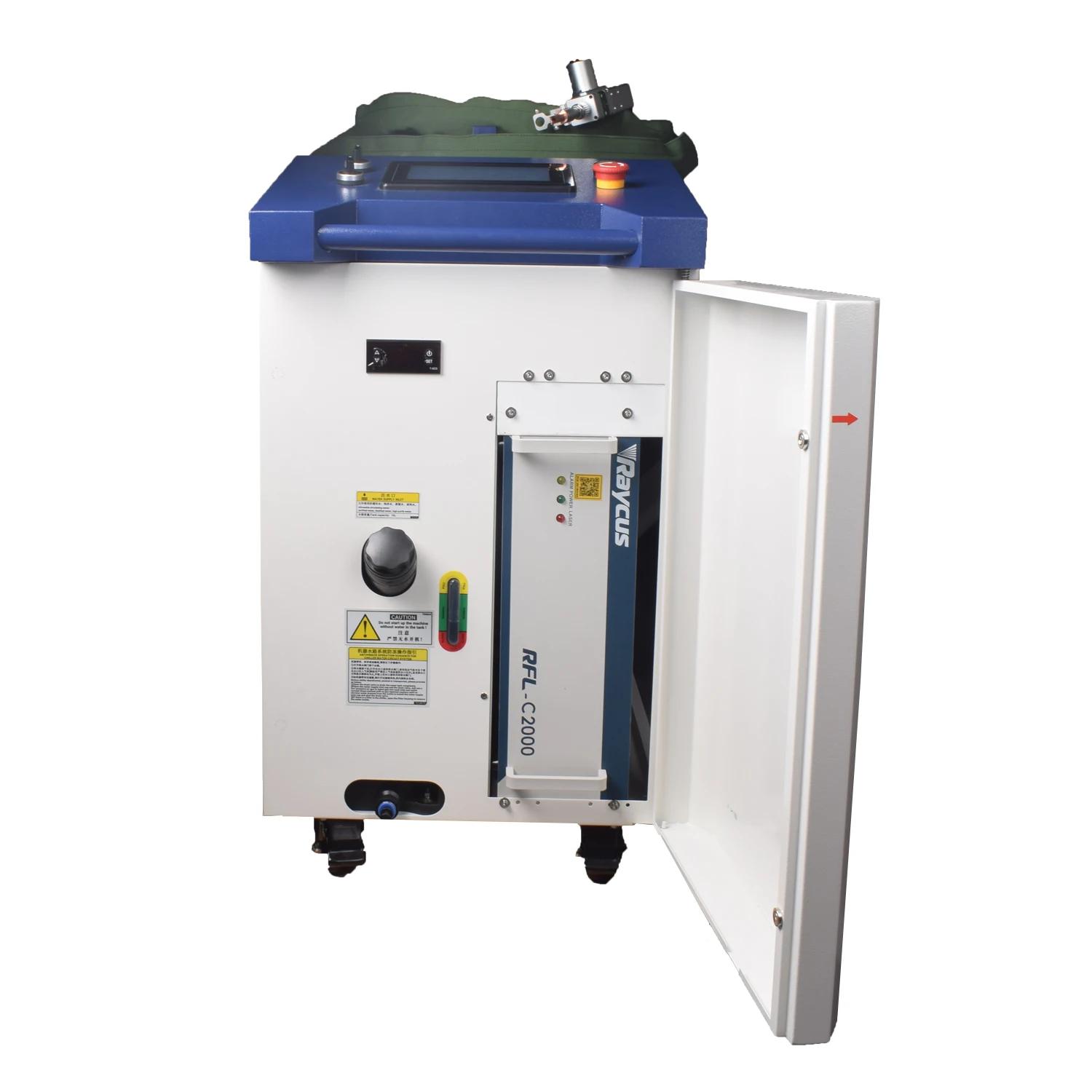 3000W Raycus Laser Welder Dual Wire Feeder 4 in 1 Laser Welding Cleaning Cutting for Metal Double Pendulum Laser Welding Machine