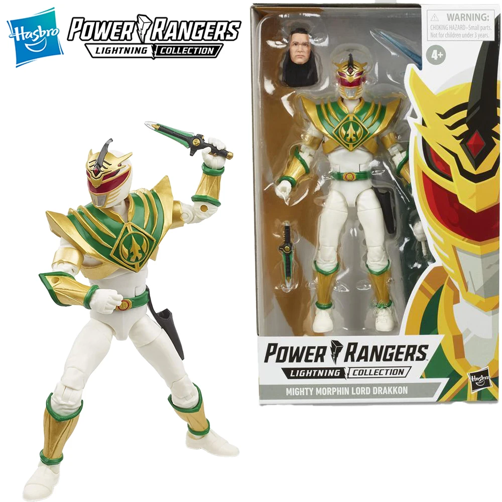 

[In-Stock] Hasbro Power Rangers Lightning Collection Mighty Morphin Lord Drakkon 15cm Collectible Action Figure Model Toys