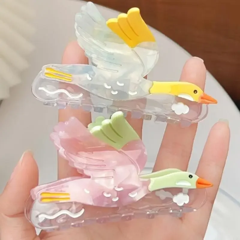 

Elegant Acetate Hair Clip Unique Hair Accesories Hairpieces Headwear Great for School Photo Props and Everyday Wea