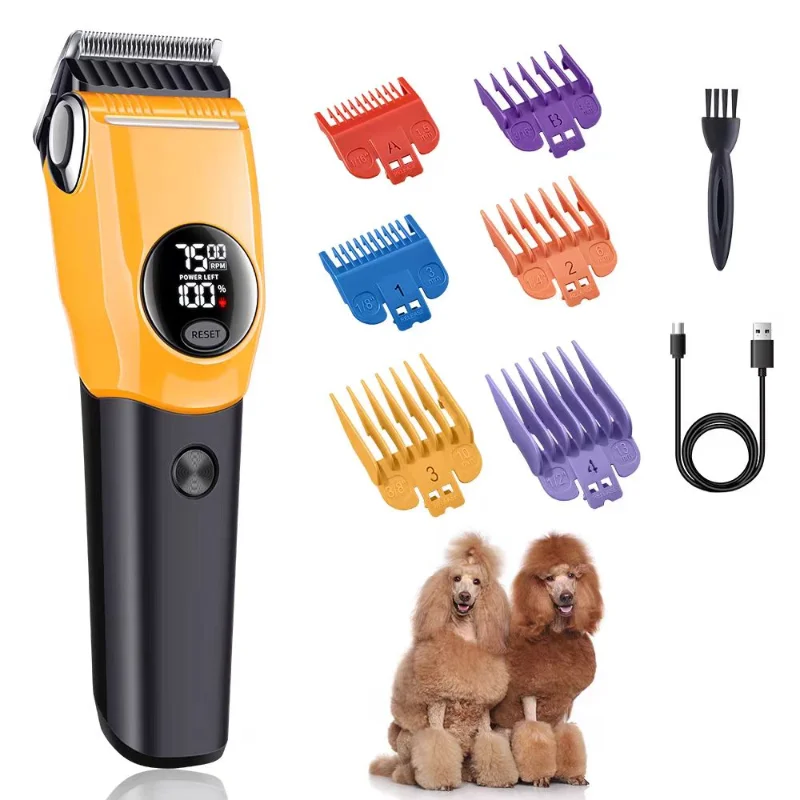 

New Professional Dog Clipper Pet Hair Trimmer Cat Shaver Animal Foot Grooming Kit Hair Cutting Machine For Sheeps Rabbits