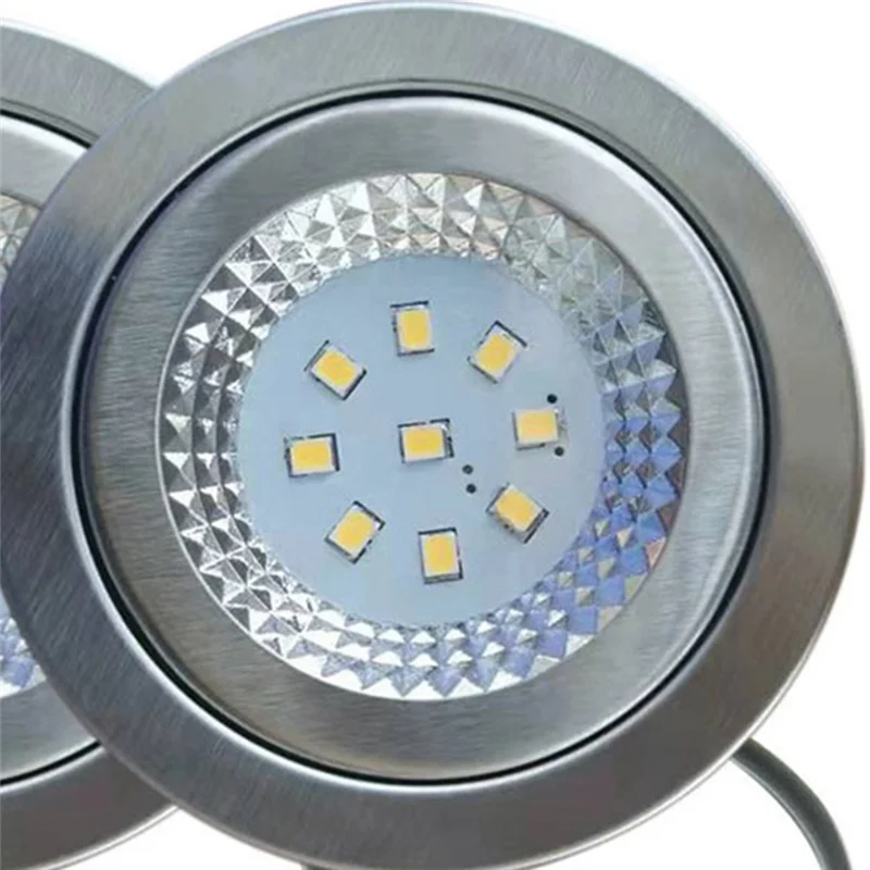 

ABUL-2-Pack Kitchen Smoke Exhauster Light 1.5W 230V 68Mm Range Hood Light Stove Hood Lamp Smoke Vent Extractor Light White