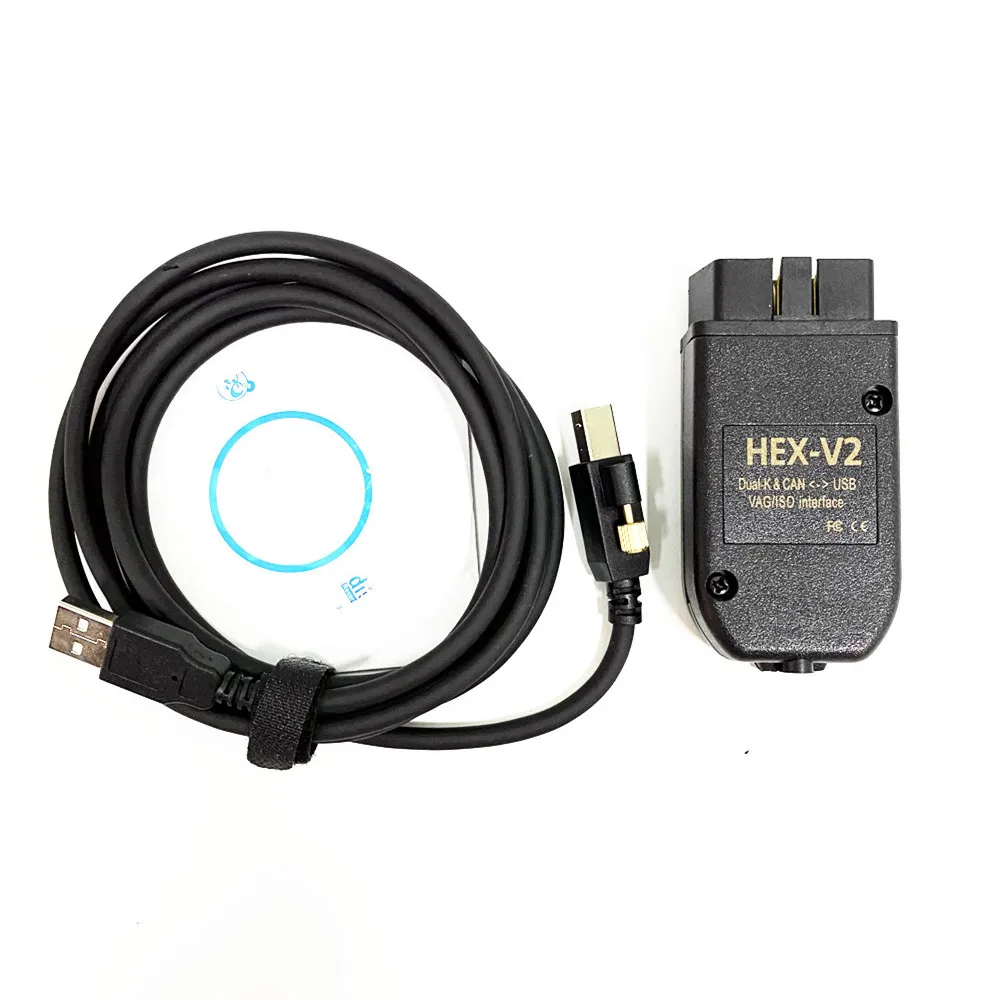 Original Outer Shell VAG B03-ST Chip STM32F405 23.3.0 Version Update HEX V2 V23.3 1:1 SMT OBD2 Diagnostic Cable K line