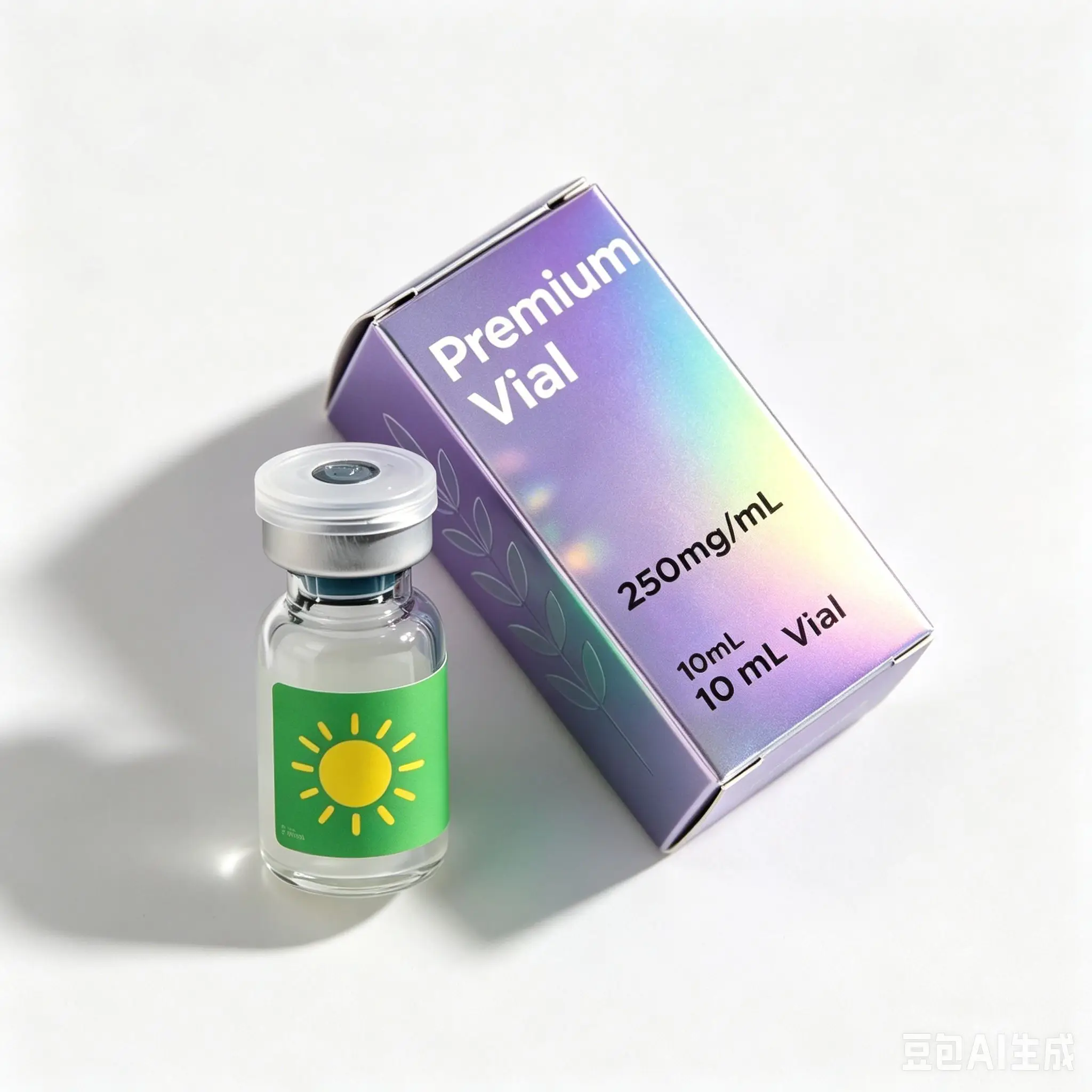 Non-toxic Vinyl Stickers & Custom Packing Boxes,Industrial Labels for Different Sizes Peptide Personal Care Products