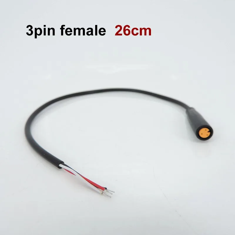 M6 2 3 4 5 Pin Stecker Elektrischer Steckverbinder Männlich Weiblich Roller Bremse Wasserdicht 6mm E-Bike Kabel Stecker Signalsensor Kabel