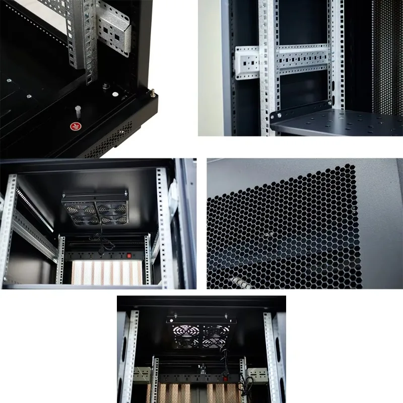 18U 19 Inch Metal Server Cabinet Network Rack in Stock Rack Cabinet 42u - view 6