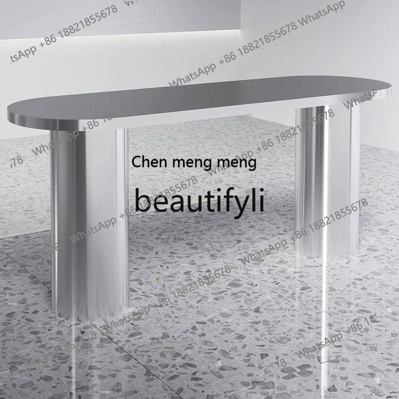 الفولاذ المقاوم للصدأ ناكاجيما Taihuitai متجر الأحذية عرض عرض الجدول متجر الأحذية غرفة المعيشة متجر الملابس عرض الجدول #5